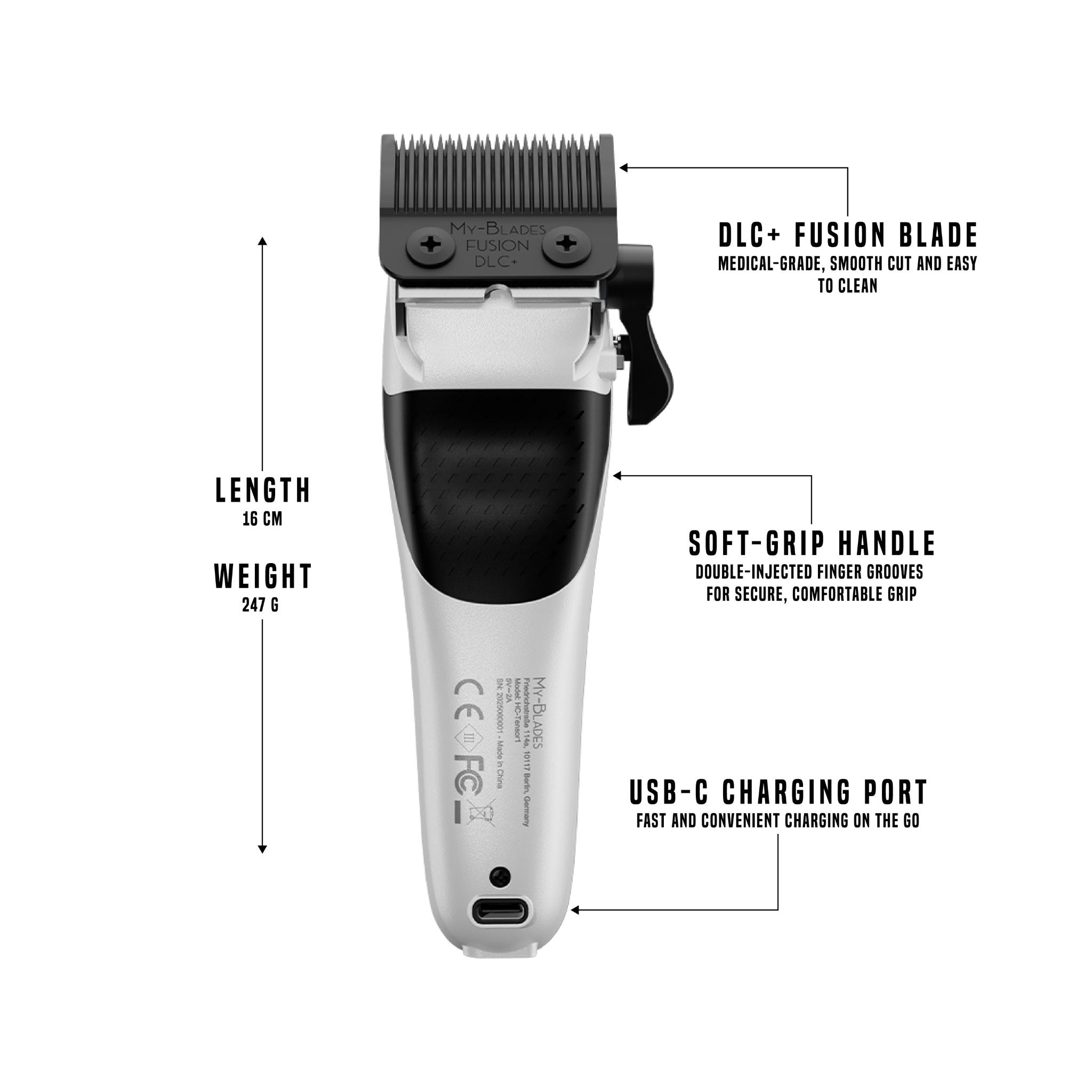 Tensor 1 White – KI-gestützter professioneller Friseur & Haarschneider